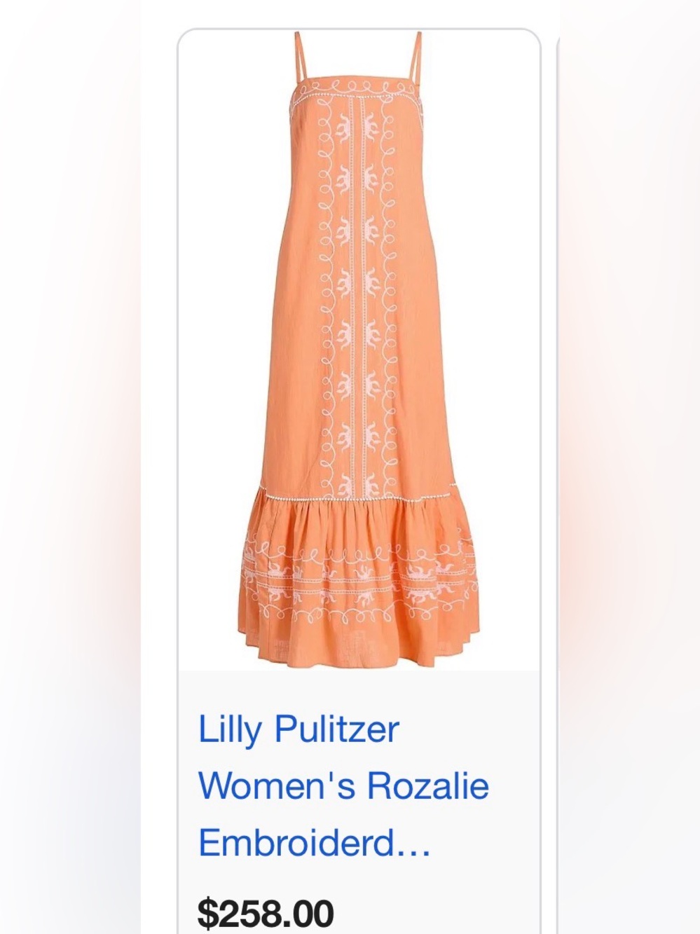 Lilly Pulitzer Rozalie Maxi dress